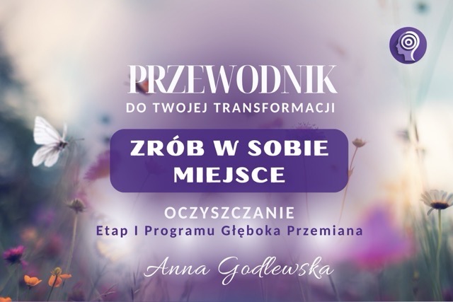 zrób w sobie miejsce głęboka przemiana hipnoterapia Średni Duży
